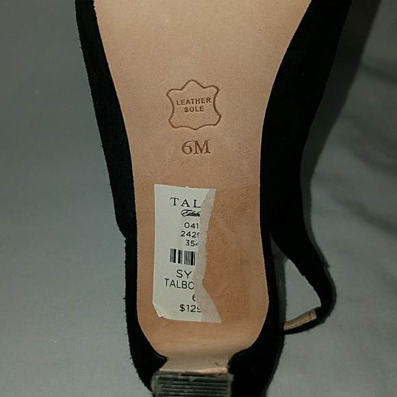 Talbots Suede Sling Back Heels - Picture 7 of 7